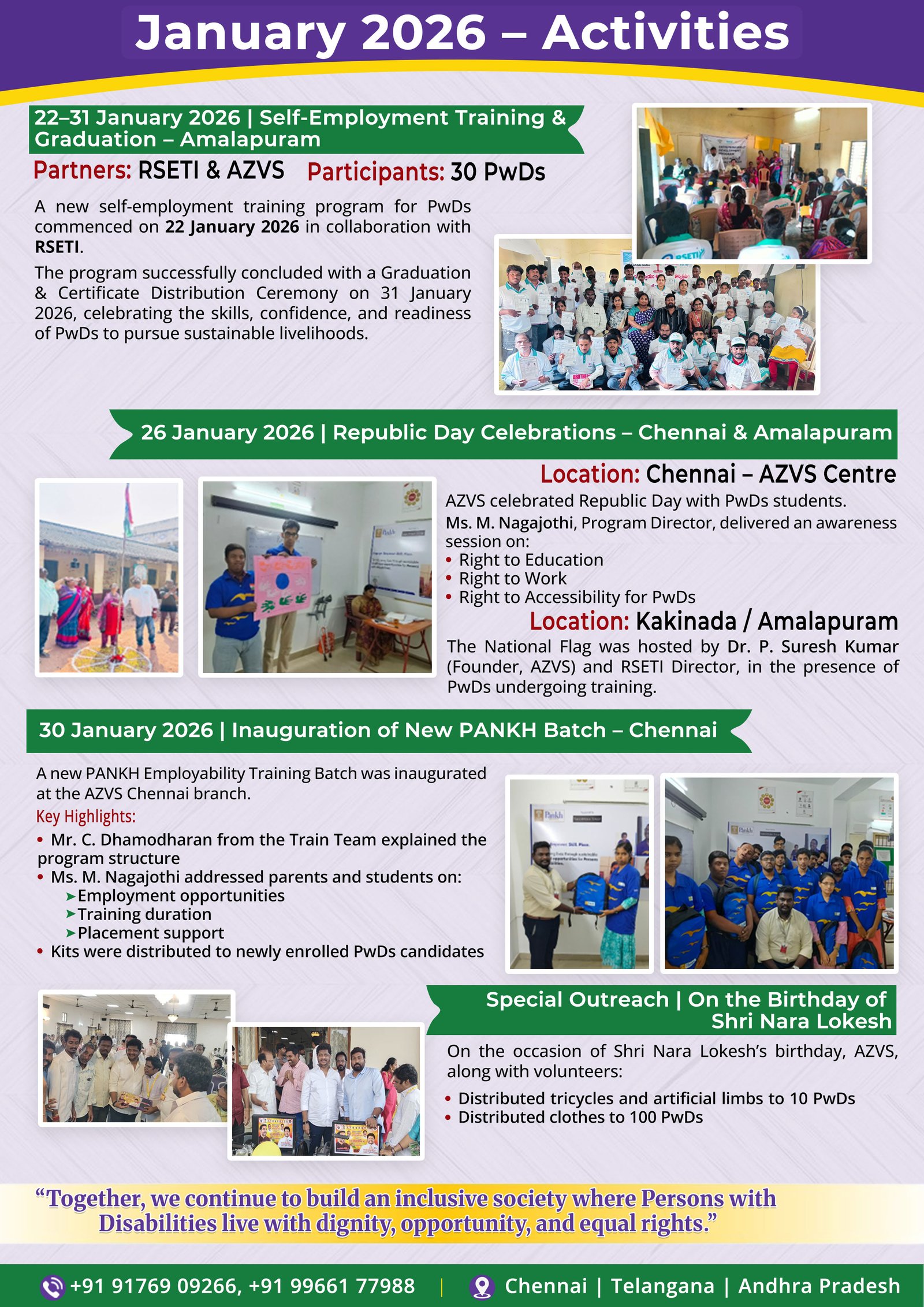 April Newsletter Part 2